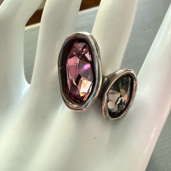 UNO de 50 Jewelry - Uno de 50 Crystal Ring Size 7